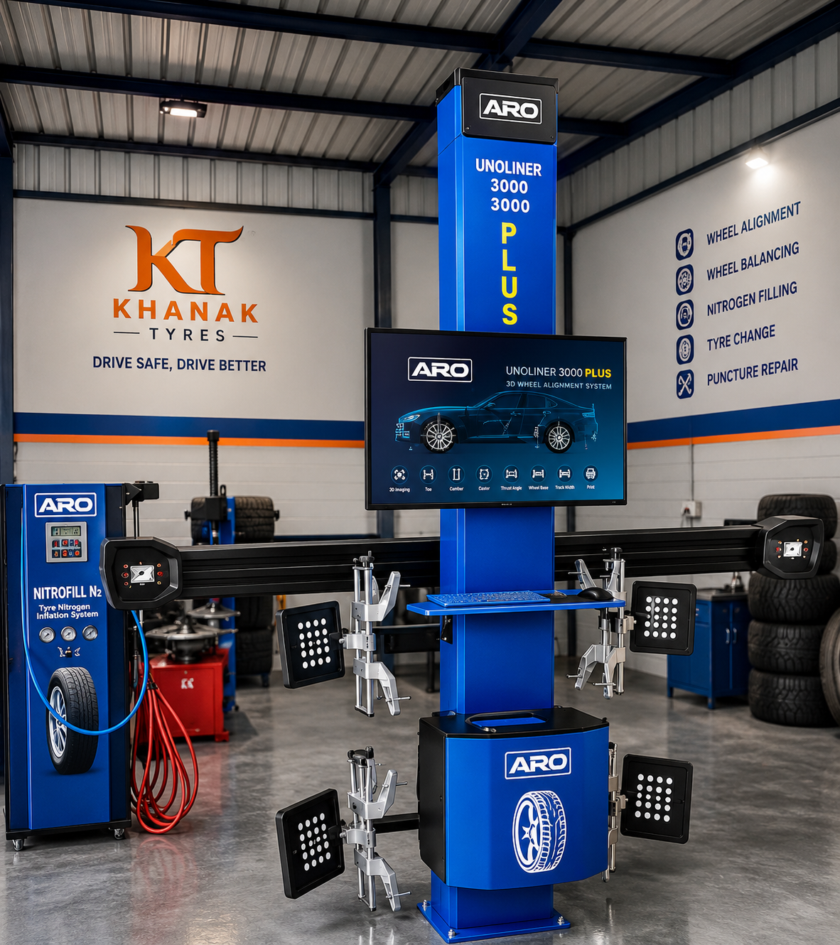 Genuine multi-brand tyres stocked at Khanak Tyres