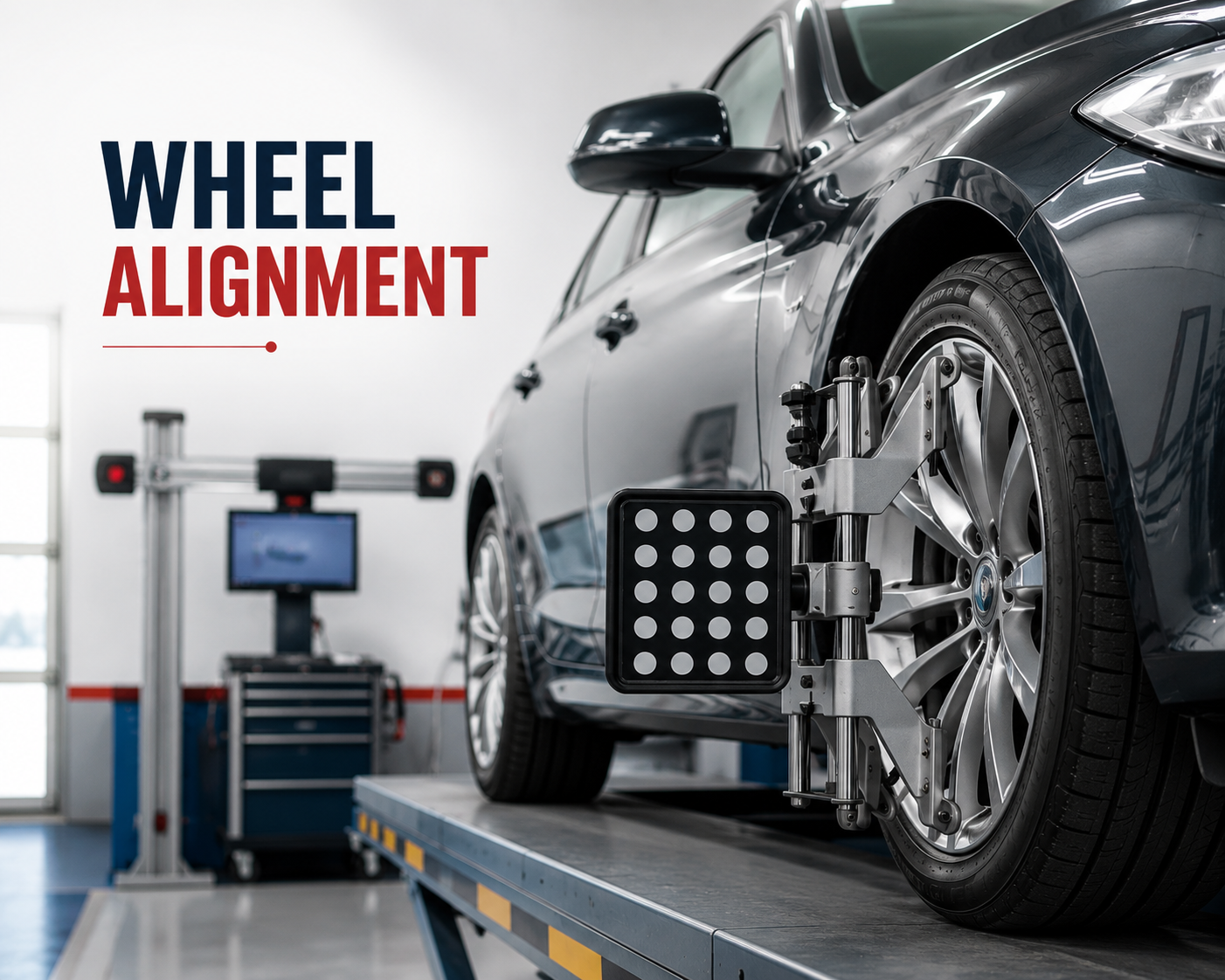 Computerised wheel alignment service Gurugram